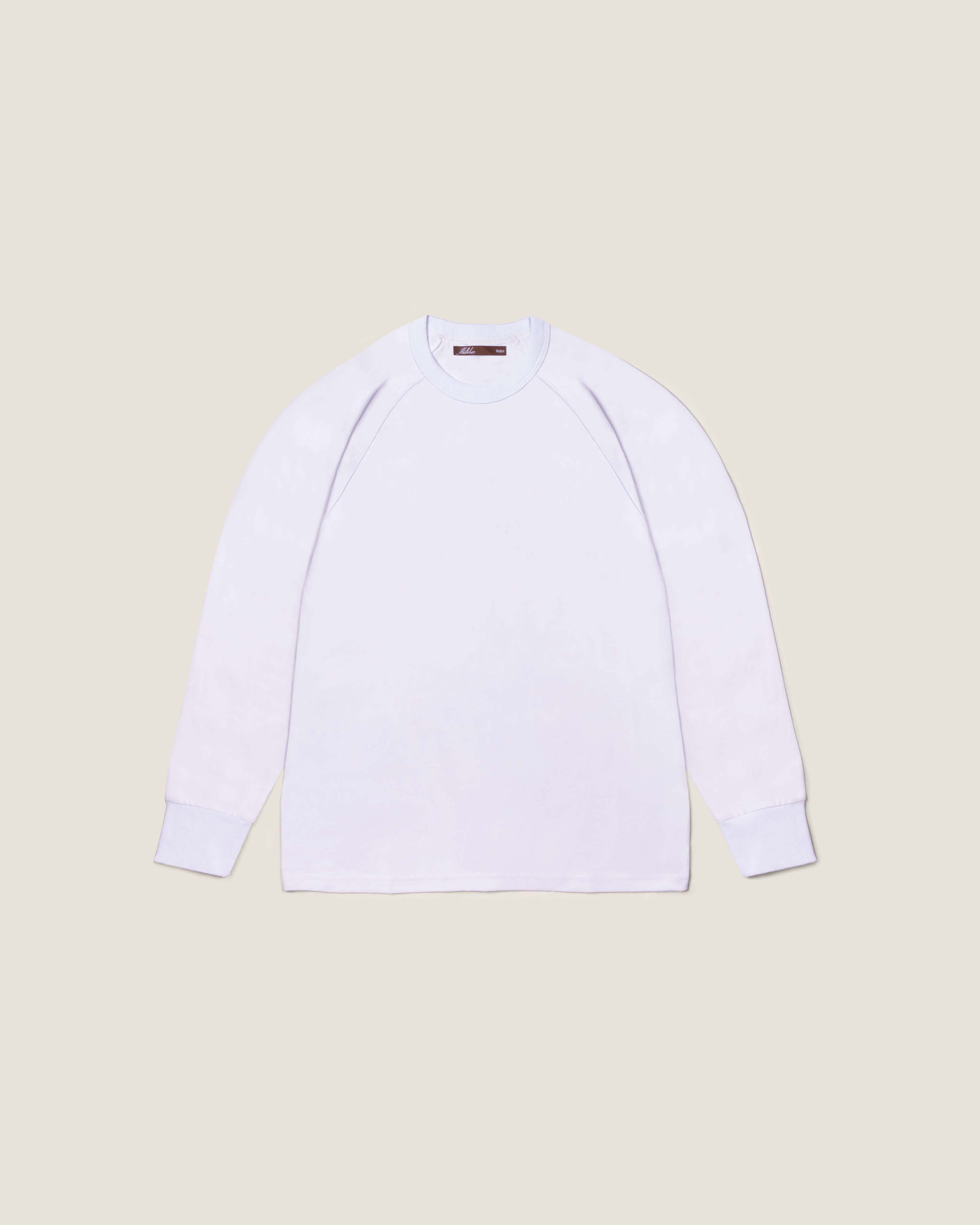 Long Sleeve Raglan T-Shirt (Dirty White) – Milkbar