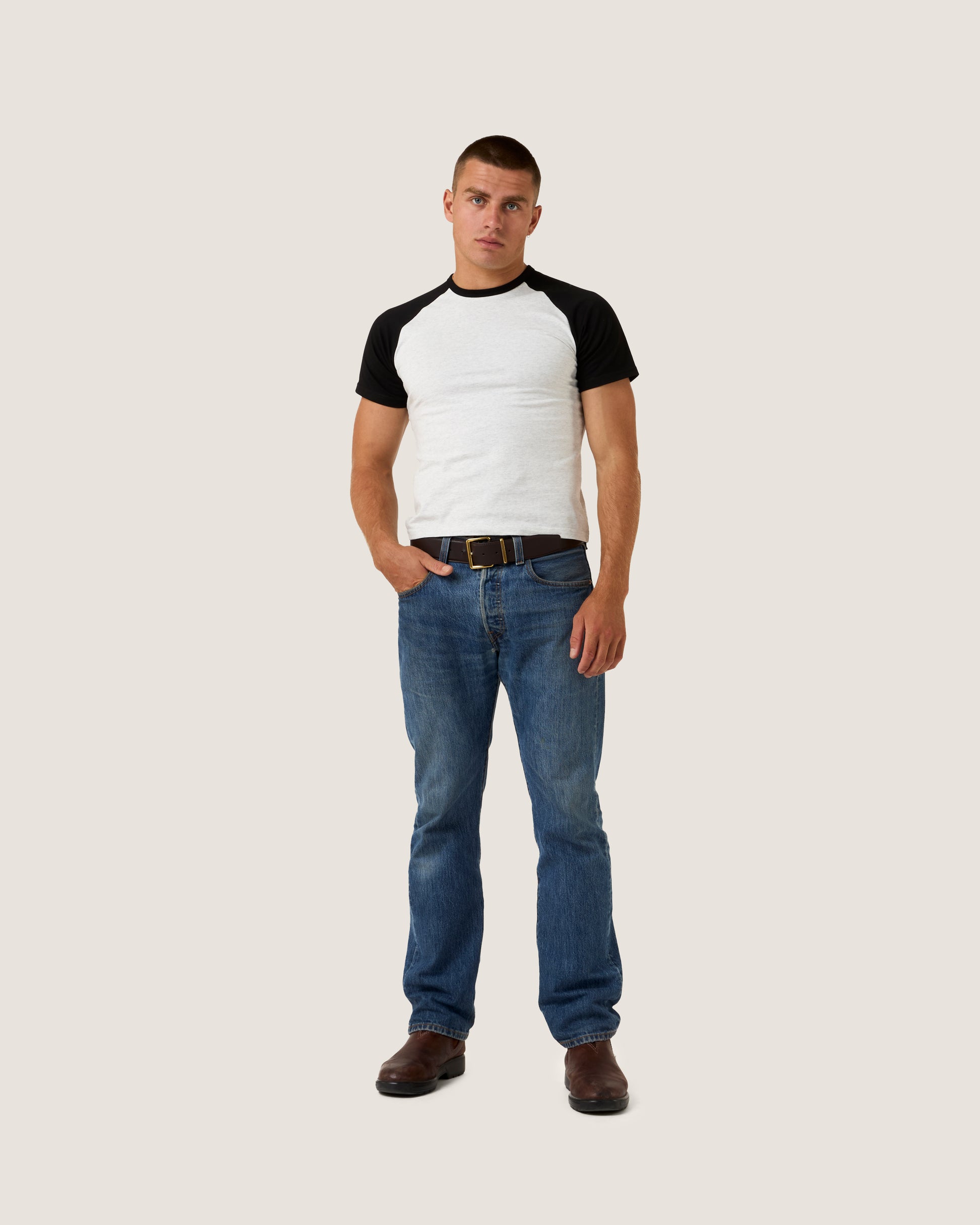 Charlie is 177cm wearing Size Medium