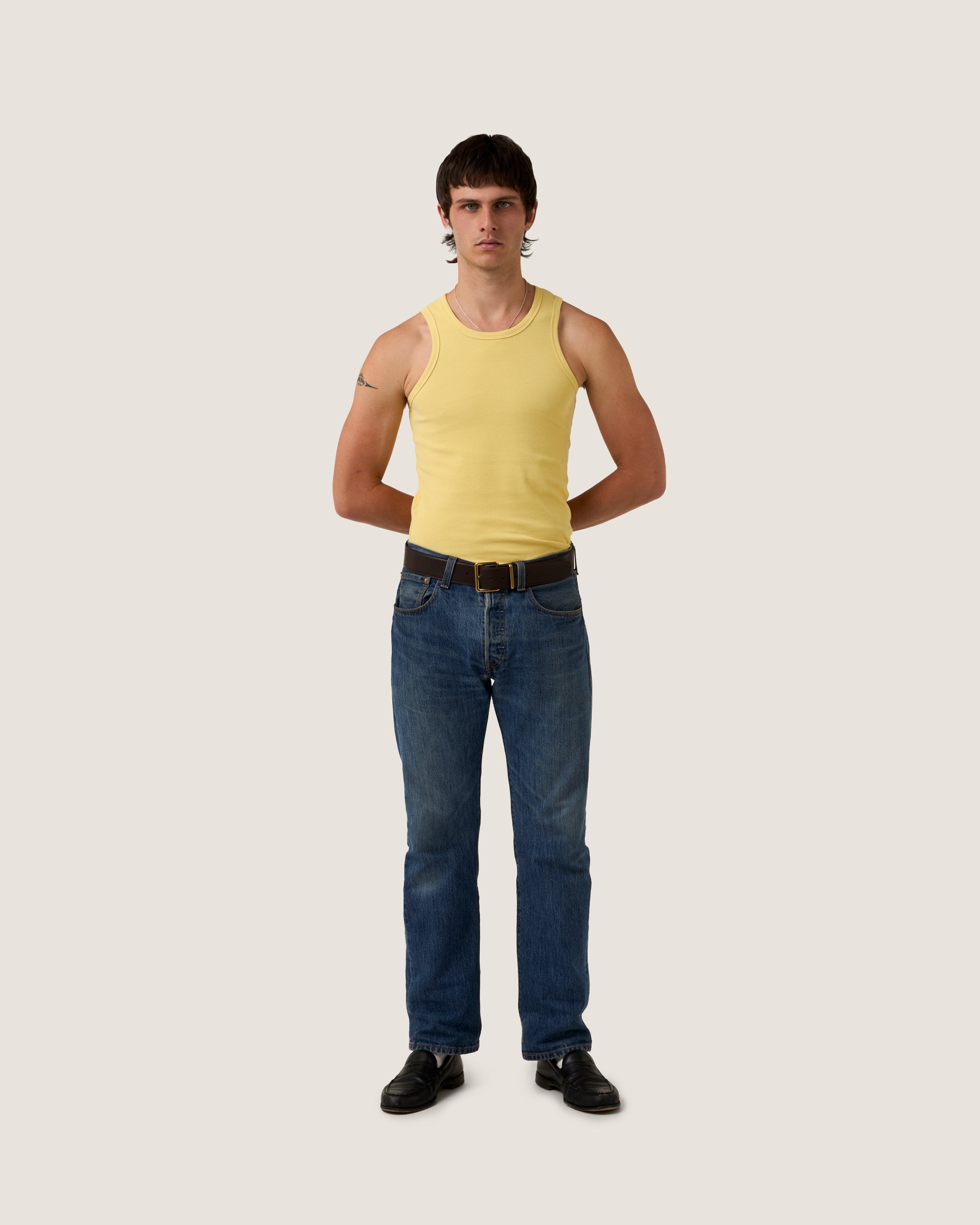 Oscar is 190cm wearing Size Medium