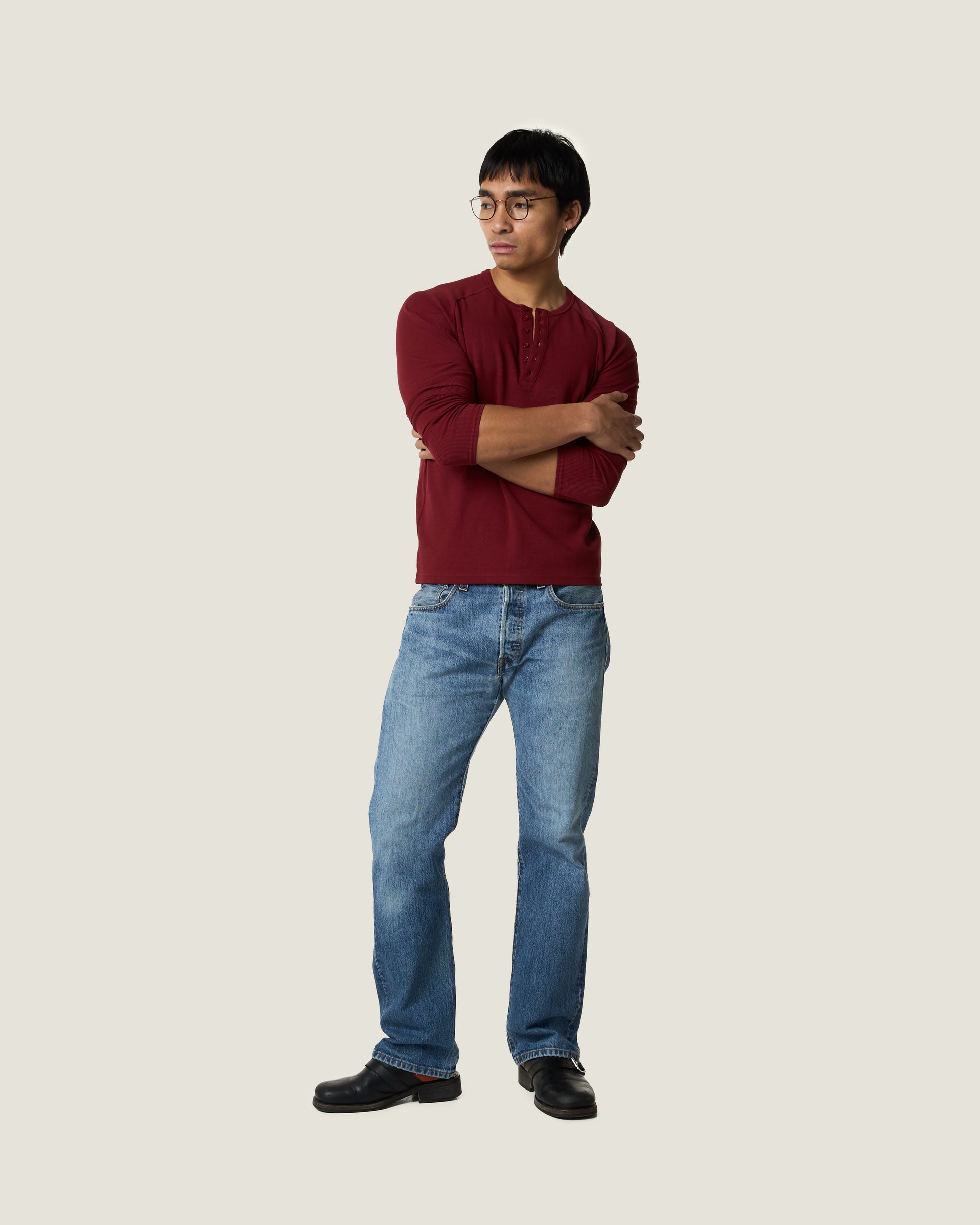 Danny is 183cm wearing Size Medium