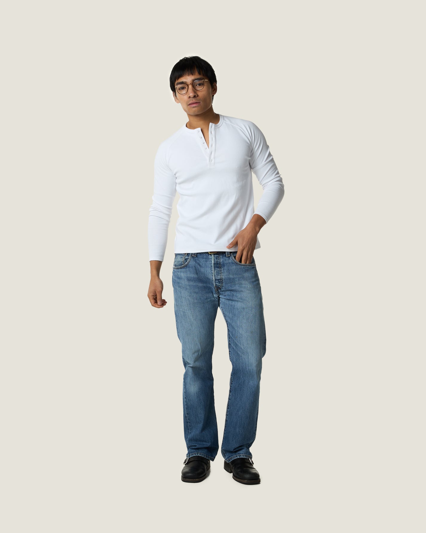 Danny is 183cm wearing Size Medium