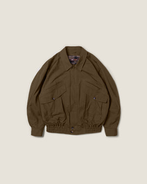 Summer Nights Bomber Jacket (Moss Brown)