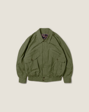 Summer Nights Bomber Jacket (Army Green)