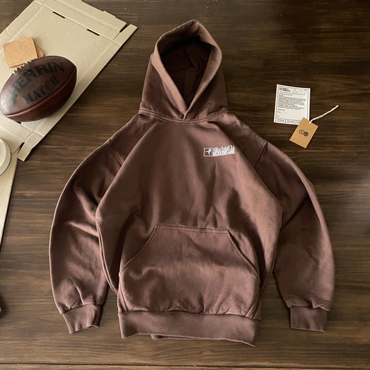 Footy Club Hoodie (Wog Brick Brown)