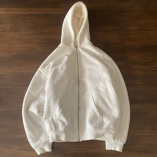 Heavy Hoodie Footy White (S.W)