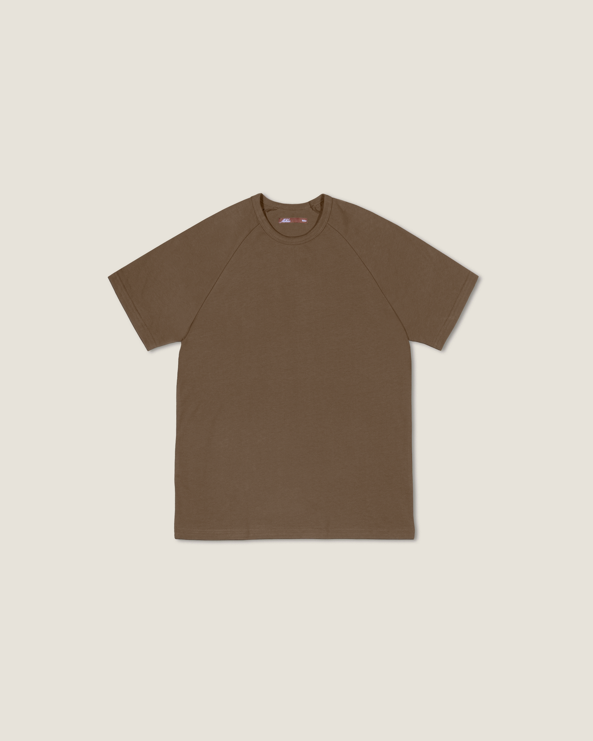 Fitted Raglan T-Shirt (Moss Brown)