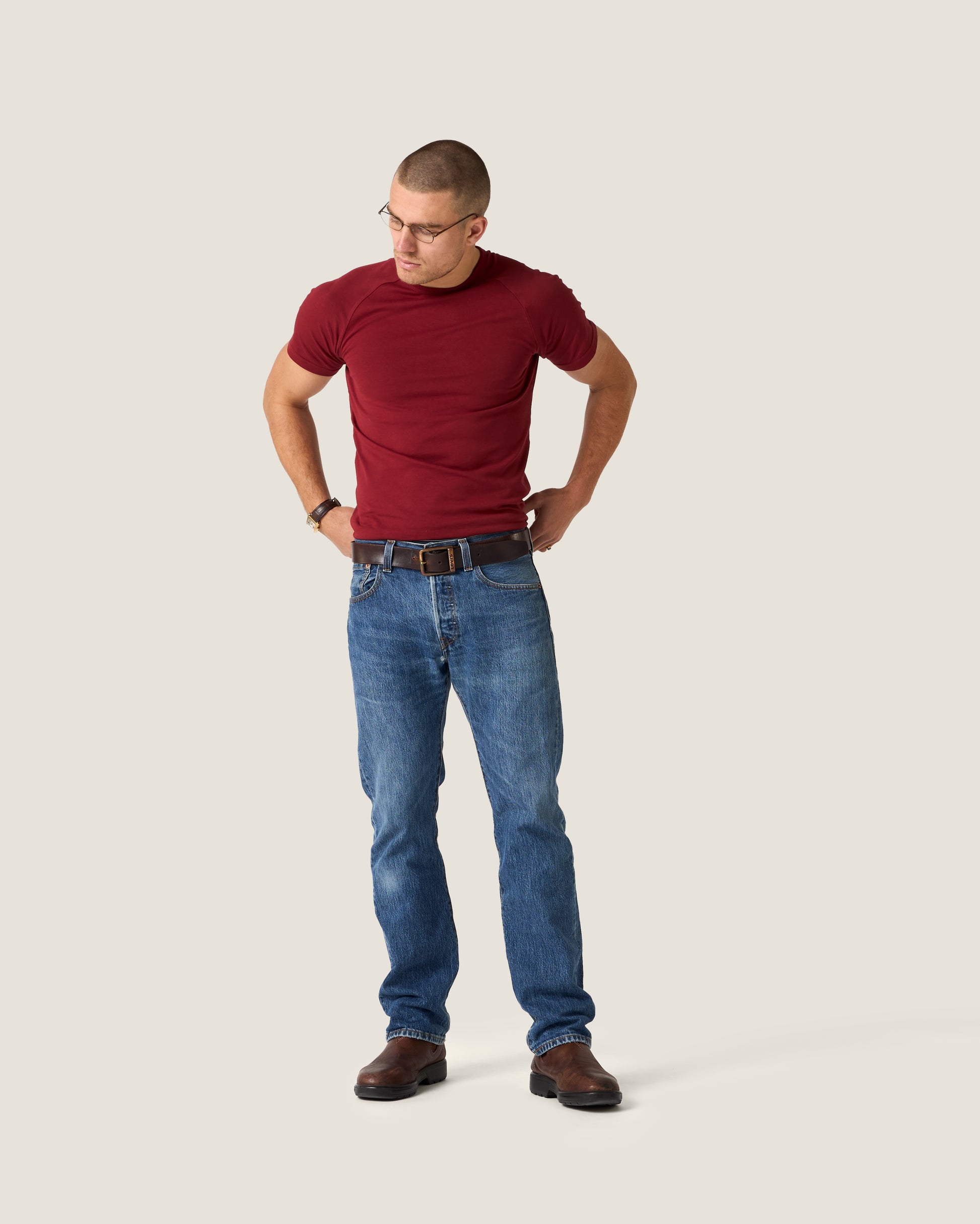 Charlie is 177cm wearing Size Medium