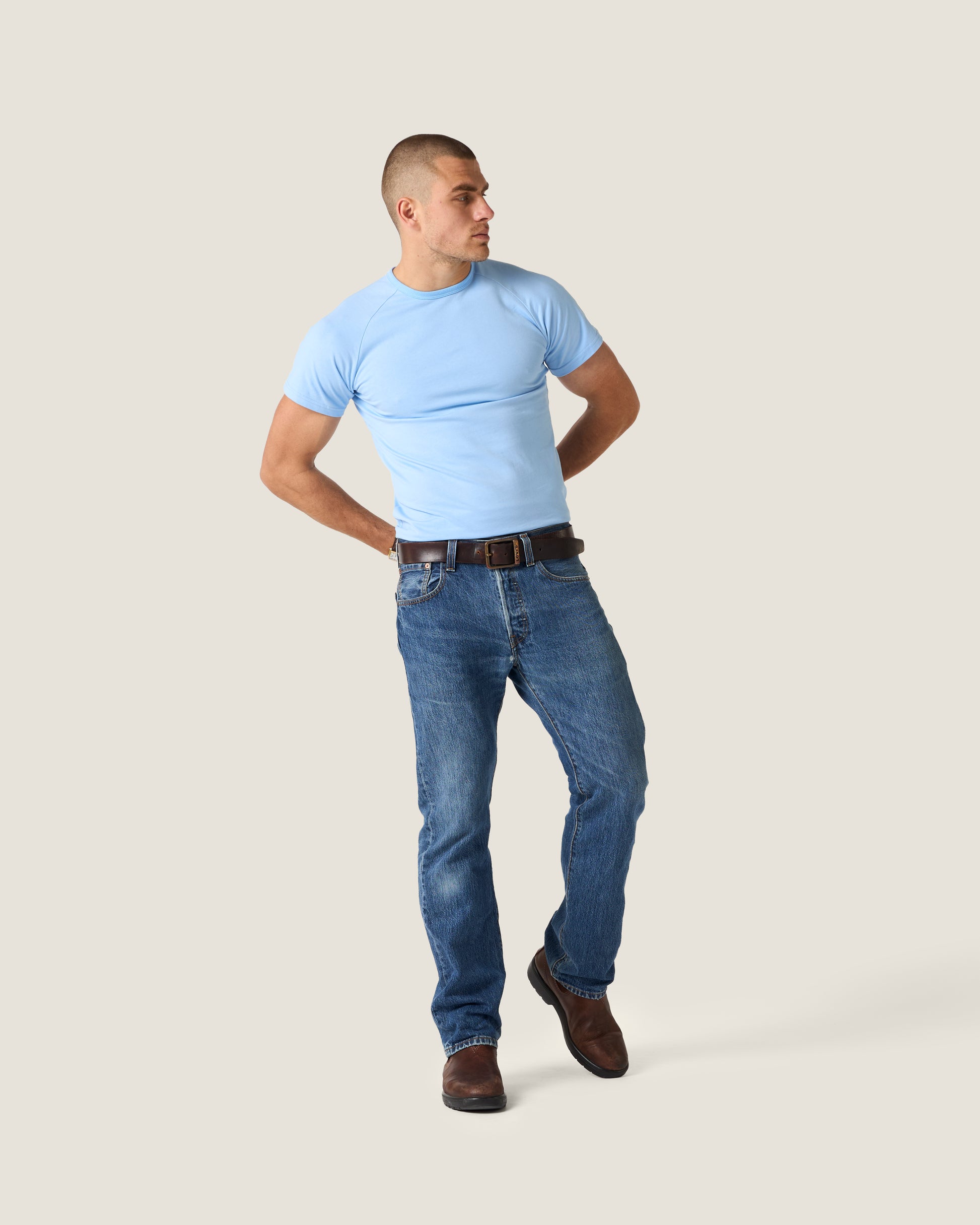 Charlie is 177cm wearing Size Medium