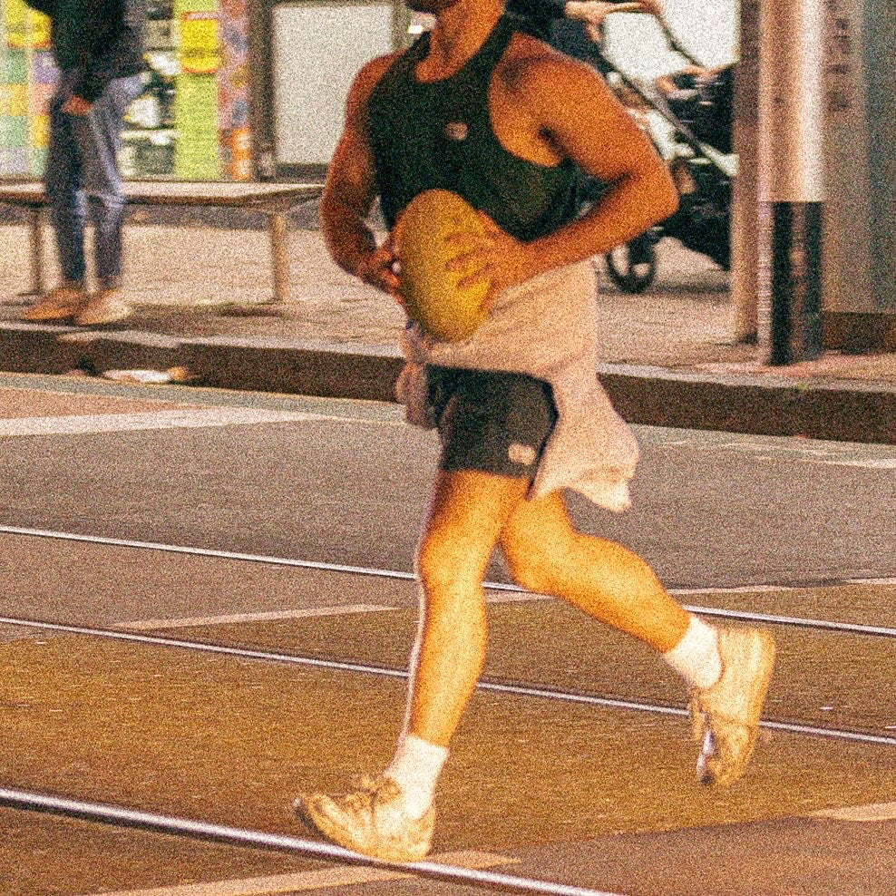 Footy Training Singlet (Australian Green)