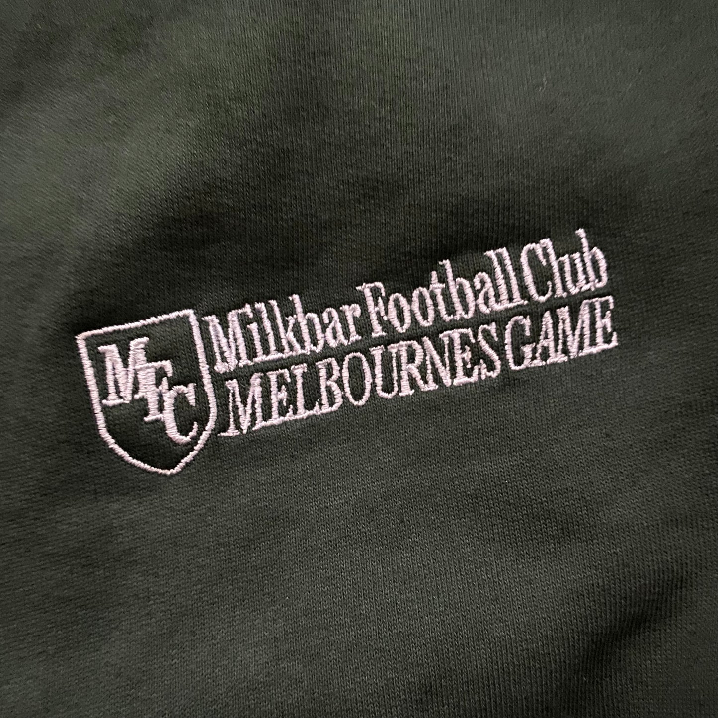 Milkbar Football Club Crewneck (Australian Green)