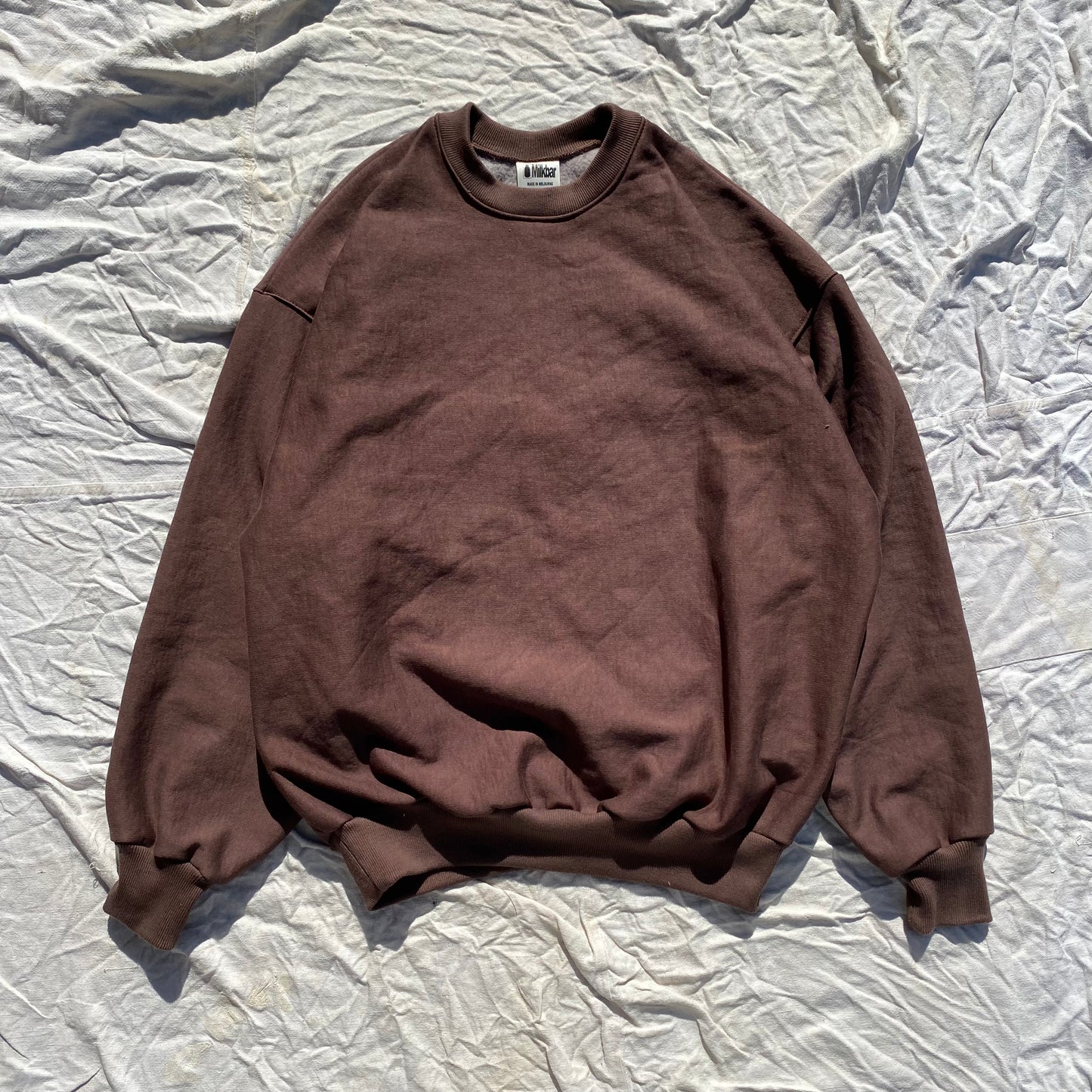 Heavy Garment Supply Crew (Wog Brick Brown)