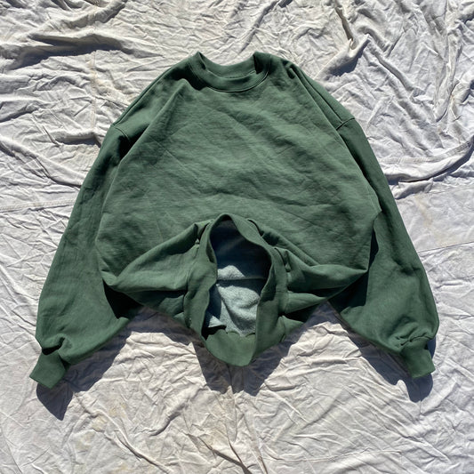 Heavy Garment Supply Crewneck (Footy Grass Green)