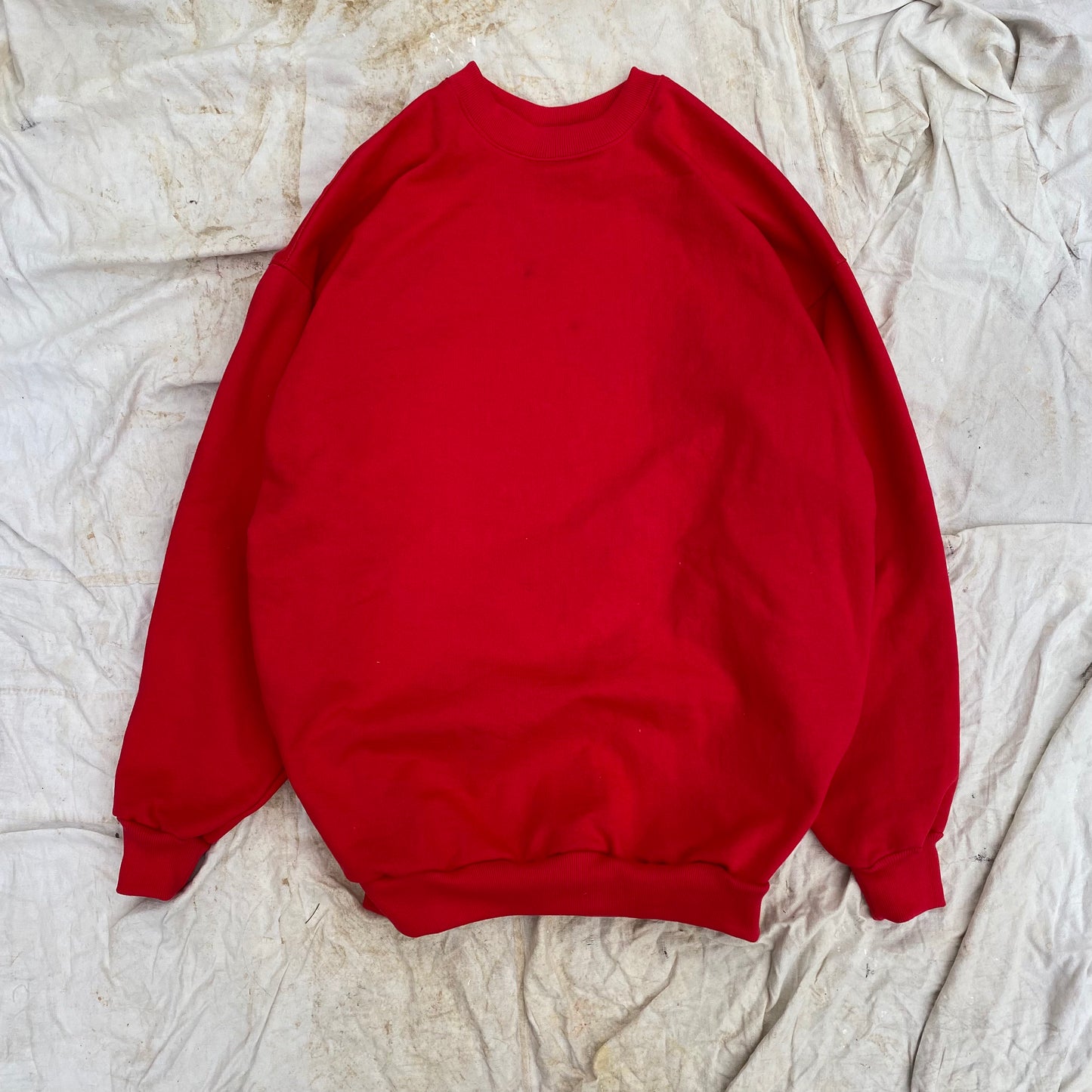 Heavy Garment Supply Crewneck (Old Holden Red)