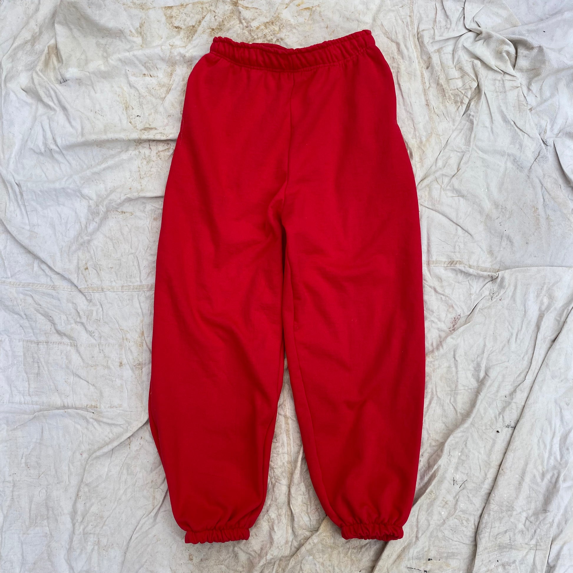 Baggy Trackies (Old Holden Red) – milkbarmelbourne