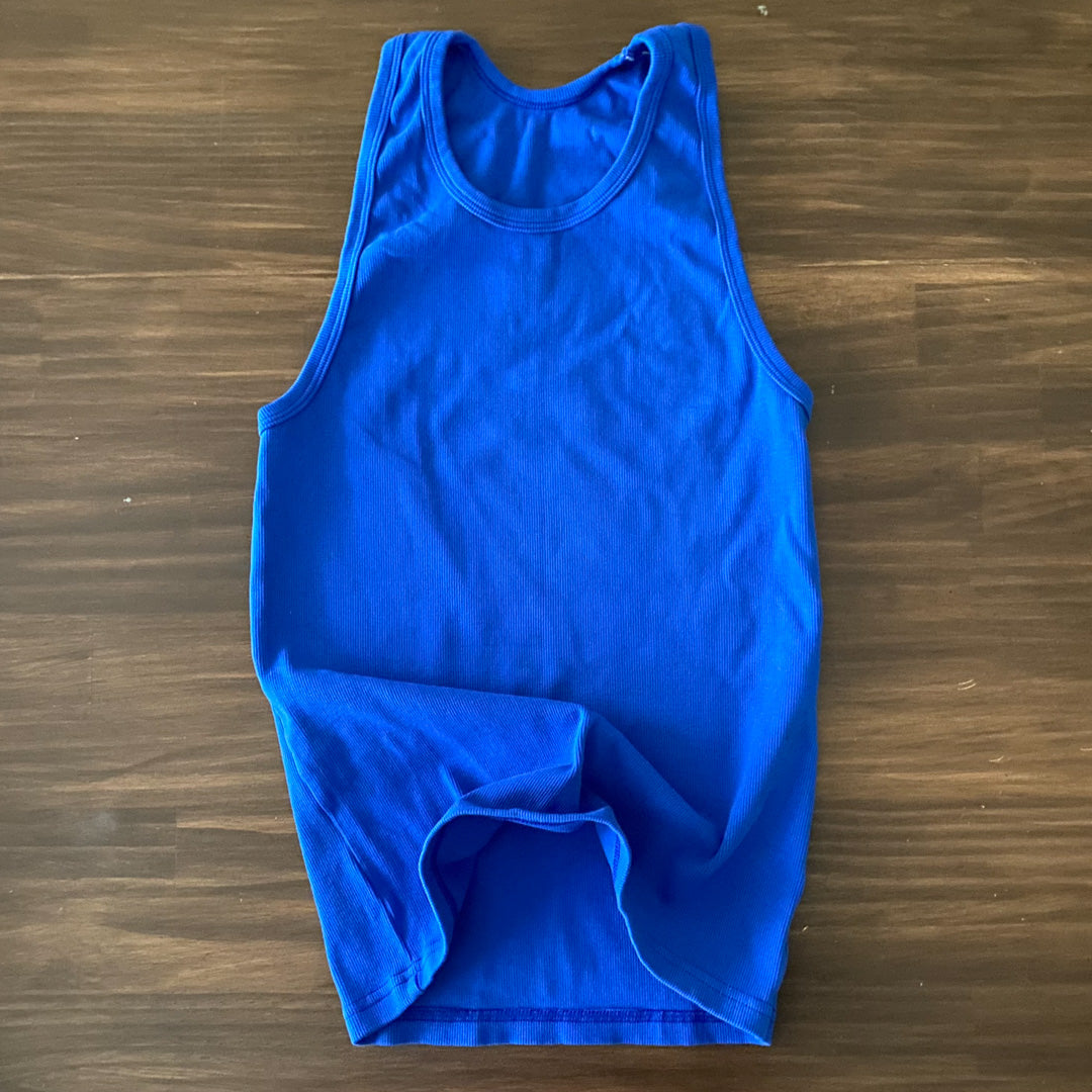 Milkbar Beata Singlet (Northern Blue)