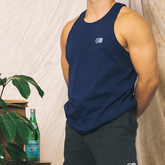 Footy Training Singlet (Arvo Navy)