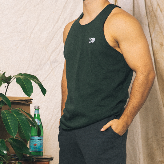 Footy Training Singlet (Australian Green)