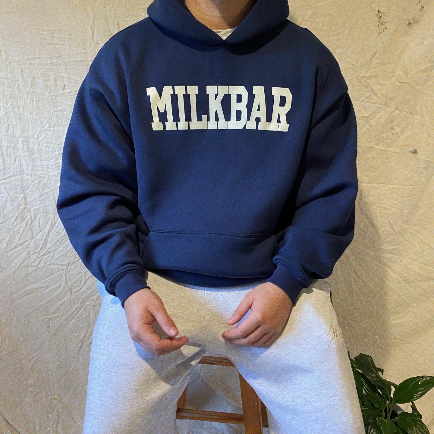 College Hoodie Oversized V-Fit (Arvo Navy)